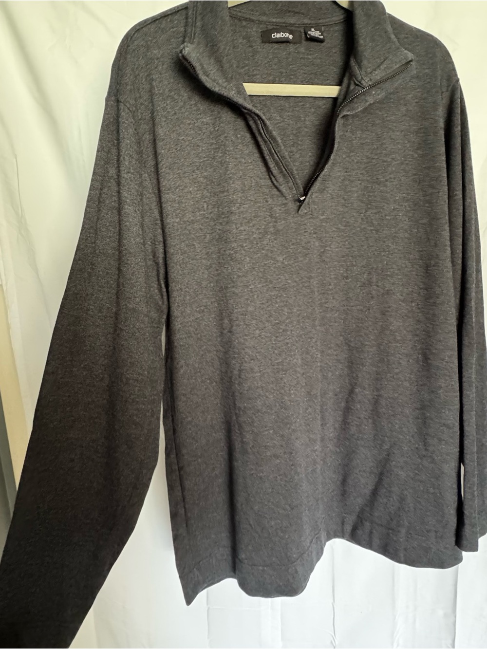 Claiborne Dark Gray Crewneck Sweatshirt Size XL